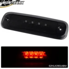 Fit For 97-01 Jeep Cherokee Black/Smoke LED Third 3rd Brake Light Tail Lamp