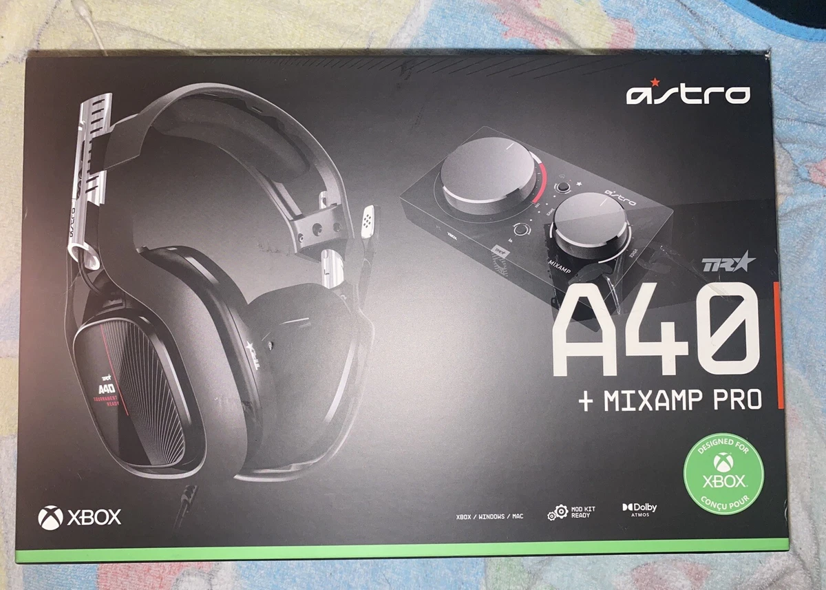 ASTRO Gaming A40 TR Wired Headset + MixAmp Pro TR Dolby Audio for