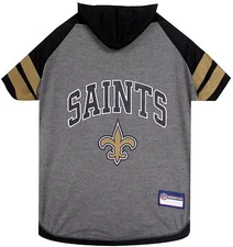 NEW ORLEANS SAINTS Tee Hoodie NFL Dog Pets First (all sizes) 