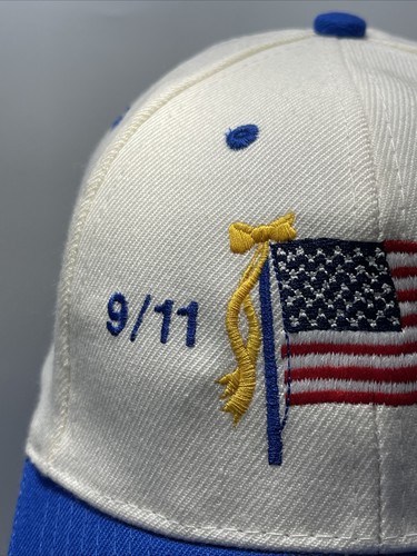 Vintage Otto 9/11 memorial embroidered american flag hat - Picture 2 of 20
