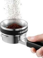 MHW-3BOMBER 58mm Magnetic Espresso Dosing Funnel, Stainless Steel T5830-OS