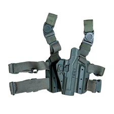 Blackhawk Serpa Holster Beretta 92/96 Drop Leg Platform Foliage R.H.