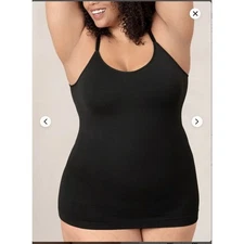 NWT Shapermint Essentials All Day Every Day Scoop Neck Cami Black Size S