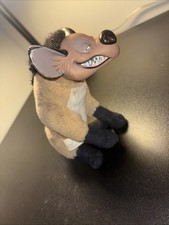 Vintage Mattel 1994 Authentic Lion King Shenzie Hyena Plush Vinyl Head RARE