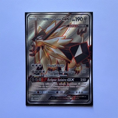 Pokémon JCC Necrozma Crinière du Couchant GX 49/156 FR Holo Full Art Ultra Rare - Photo 1/2