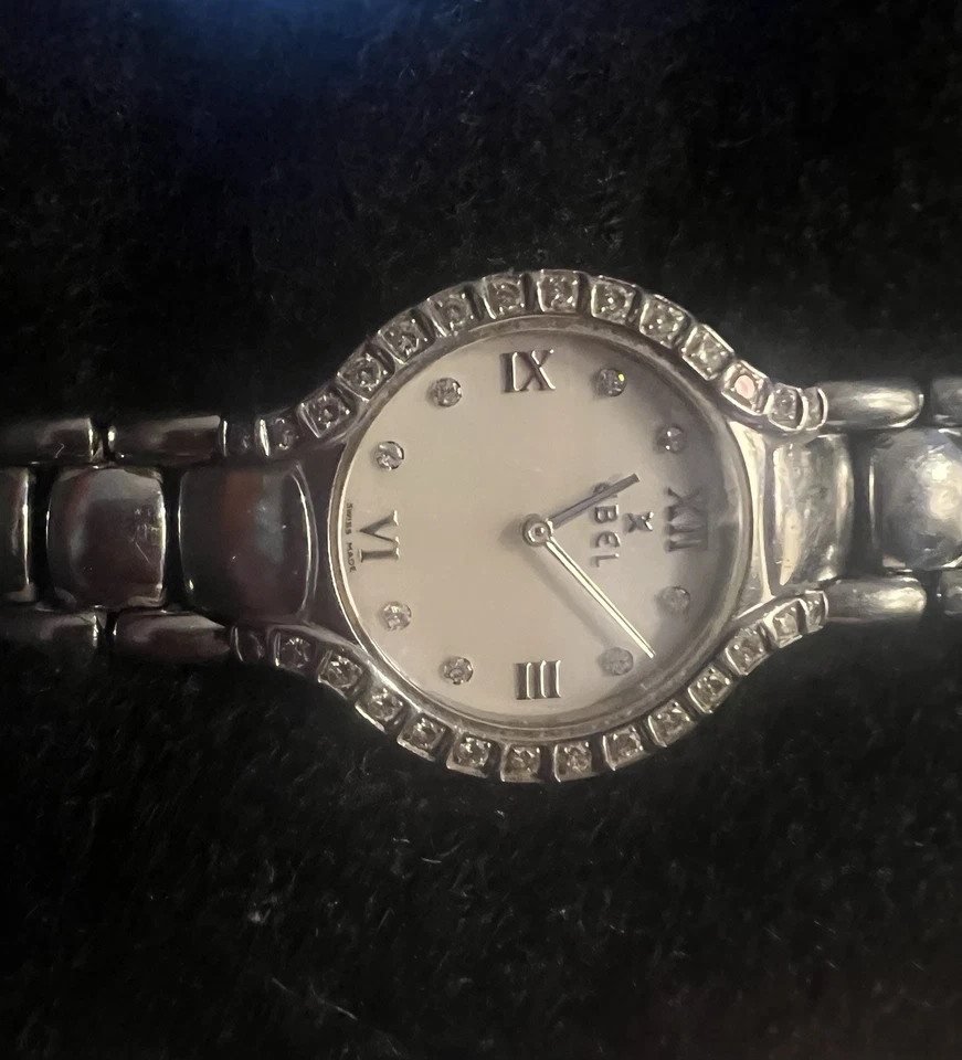 Ebel Beluga Women's Watch 0 31/32in Steel Vintage Pearl Diamonds 9157428-20 - Image 2 of 4