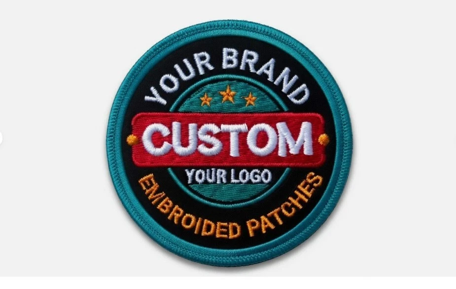 CUSTOM YOUR LOGO PERSONALIZED TAG EMBROIDERED PATCH iron-on or hook Applique
