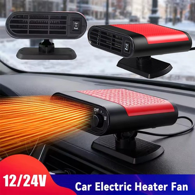 #ad #ad 1200W Heater Portable Heating Cooling Fan Defroster Demister for Car Truck 12V $17.49