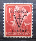 1944 Germany France Local Liberation ovp. Dunkerque Libere  (D-33)