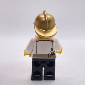 LEGO Fire Chief Minifigure cty0350 - Sets 60004, 60088 & 60110 - Free Shipping