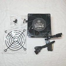 SilverStone SST-FHS 80X High Performance 80Mm X 38Mm PWM Industrial/Server Fan
