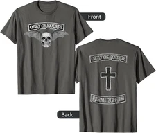 Ozzy Osbourne Legend Rock Shirt, Birmingham Biker Skull Shirt, Gift for Fans