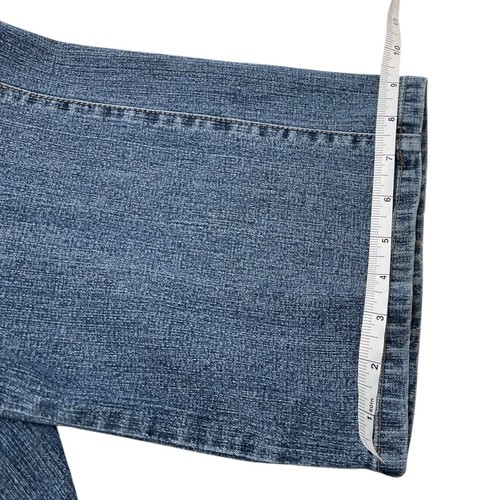 Jeans Westport Mujer Denim Talla 14 Azul 36" Cintura 29" Bolsillos Entrepierna - Imagen 9 de 9