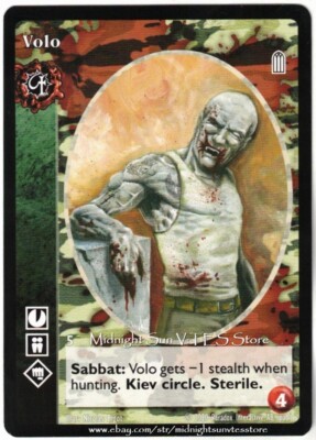 Volo Blood Brothers Heirs to the Blood BCP 2020 V:TES VTES Vampire CCG