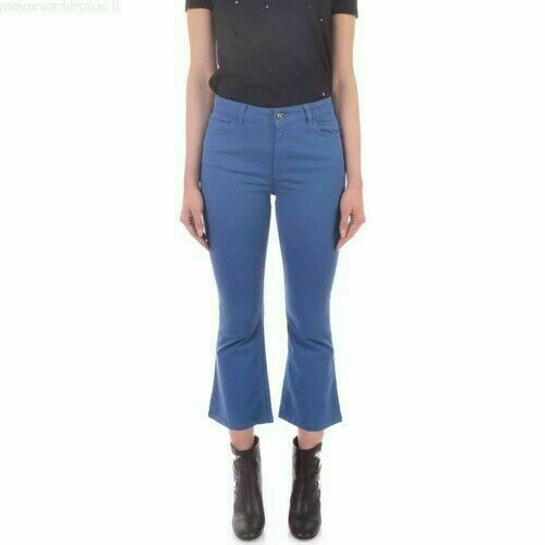 Pantaloni Donna a Trombetta Vita Alta My Twin Twinset JS82Z2 Flaire 01859 |  eBay