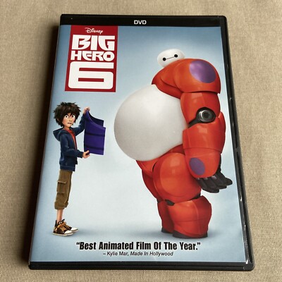 Disney: Big Hero 6 (DVD 2014) Animated Robot Baymax Japanese