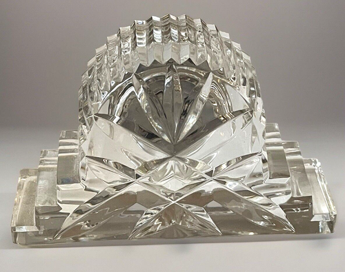 Waterford Crystal Cottage Small Battery Operated Desk Clock - Picture 3 of 12