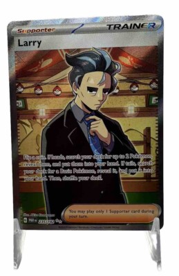 Larry 235/182 Paradox Rift Trainer Pokémon TCG Full Art Ultra Rare