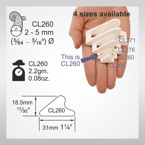 Juego CLAMCLEAT® Line-Lok® Mini CL260 - Imagen 5 de 8