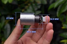 220V 150W DC Brushless Motor Mini Ducted Fan Ultra-high Speed Hair Dryer Motor 