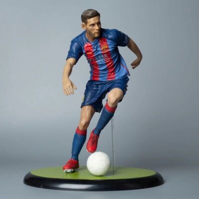 Lionel Messi FC Barcelona#10 Football Player Soccer 30cm PVC