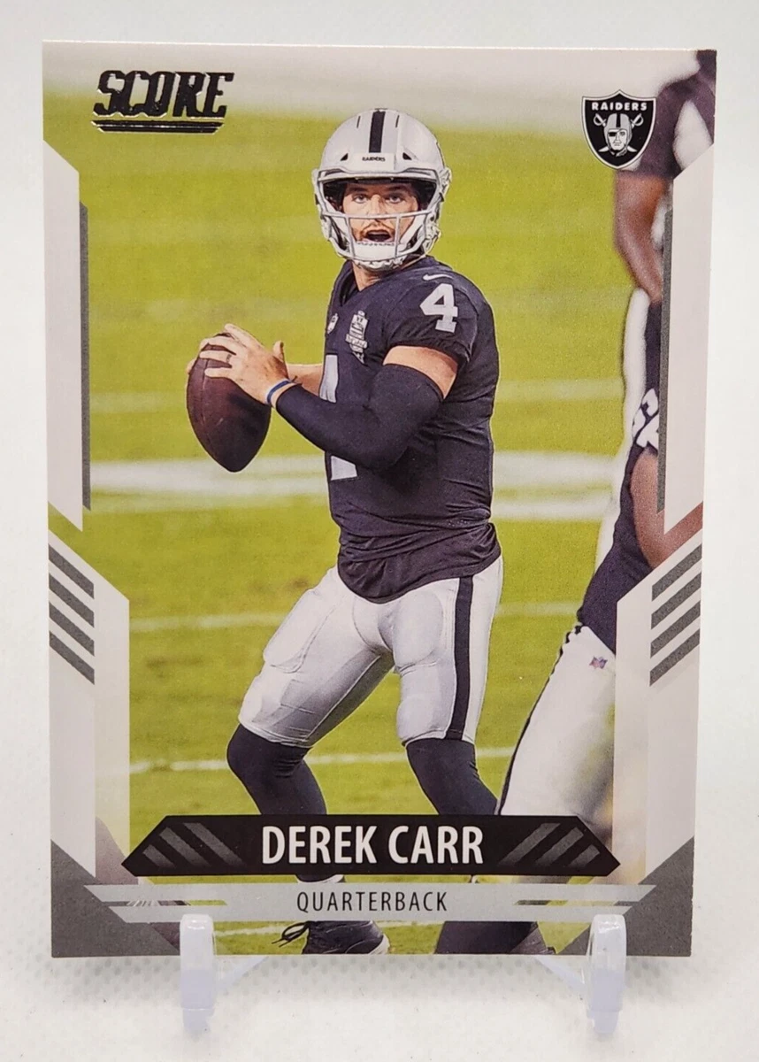 DEREK CARR 2021 Score Las Vegas Raiders NFL Football Card