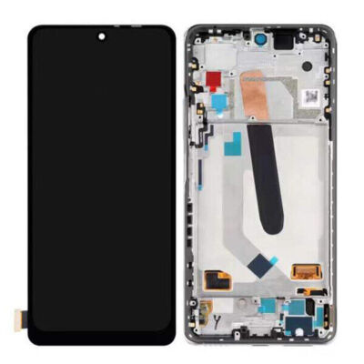 OEM LCD Display+Touch Screen W/SILVER FRAME For Xiaomi POCO F3/F3 Pro M2012K11AG