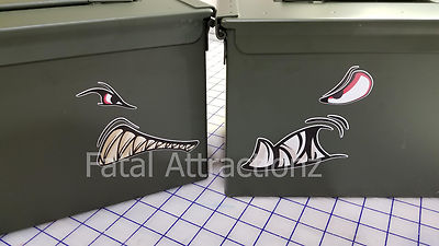 Autocollant Vinyle Battle Face Fatal Attractionz - XLarge Pour Boîte à Outils, VTT, UTV
