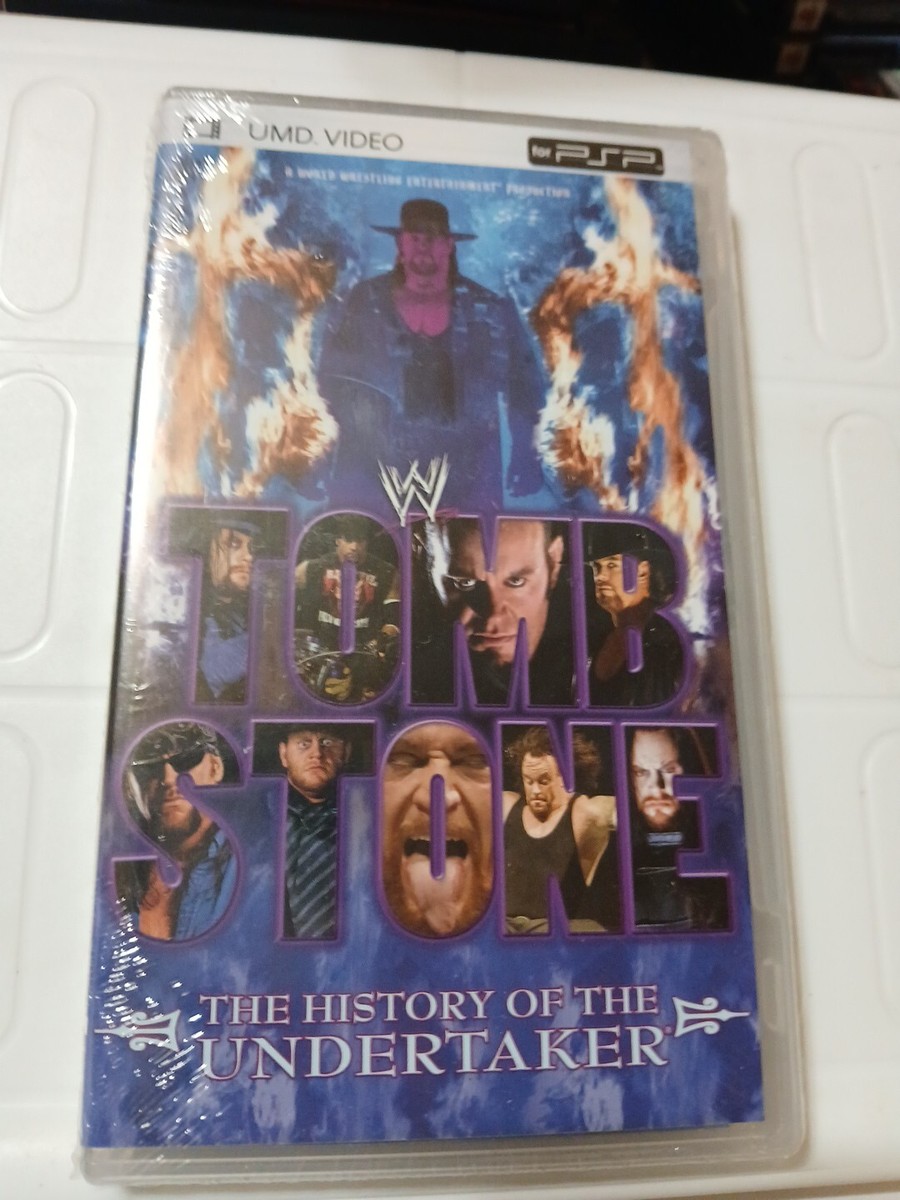 NEW SEALED WWE Tombstone The History of the Undertaker Sony