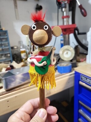 Vintage Baby Rattle Baby And Monkey Made In Japan Hula | eBay
