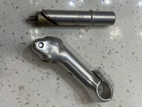 Nitto 1" Rare 2 Piece Quill "Nub" Stem 22.2 Steerer 25.4, Vintage Bridgestone - Picture 6 of 15