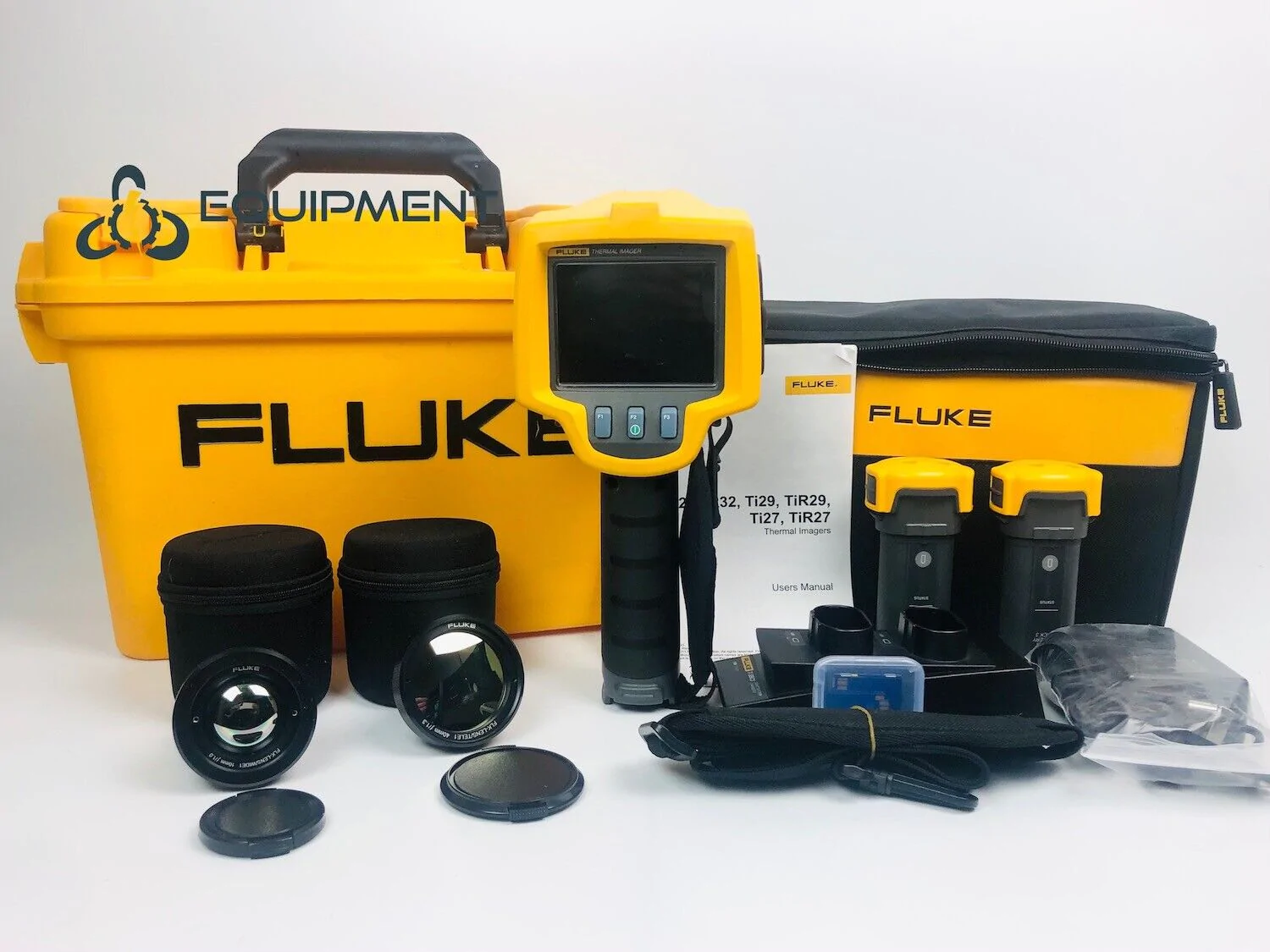 Fluke Ti32 + 2 Xtra Lens 10mm / 40mm Infrared Thermal Imaging Camera IR