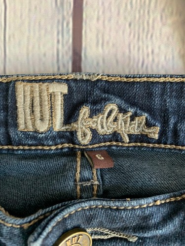 Kut from the Kloth Jeans Women's Nicole High Rise Bootcut Denim Size 6 - Picture 5 of 8