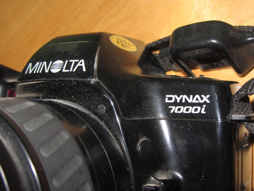 MINOLTA Dynax 7000i SLR Camera AF Zoom 35-80mm f/4-5.6 Strap Untested - Picture 6 of 7