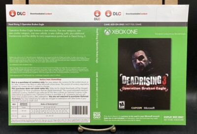 Dead Rising 3 Operation Broken Eagle Xbox One GameStop Promo Display Artwork