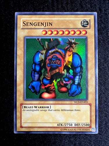 🔥YUGIOH • SENGENJIN • SUPER RARE • WCS-DE403 • PROMO • MODERAT BESPIELT🔥