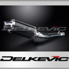 Honda CBR600F 2001-2006 225mm OVAL CARBON SILENCER EXHAUST KIT
