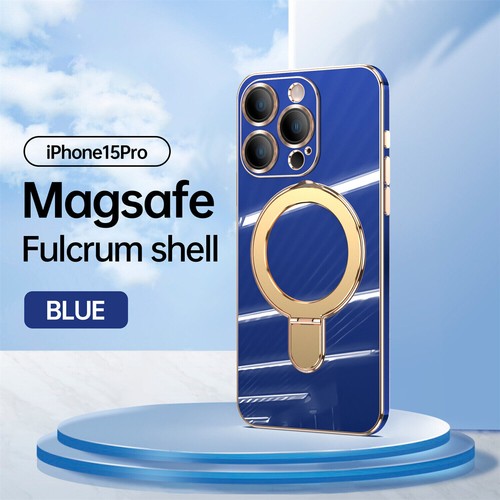 Clear MagSafe Shockproof Ring Stand Case Cover For iPhone 16 15 Pro Max 14 13 12 - Zdjęcie 21 z 37