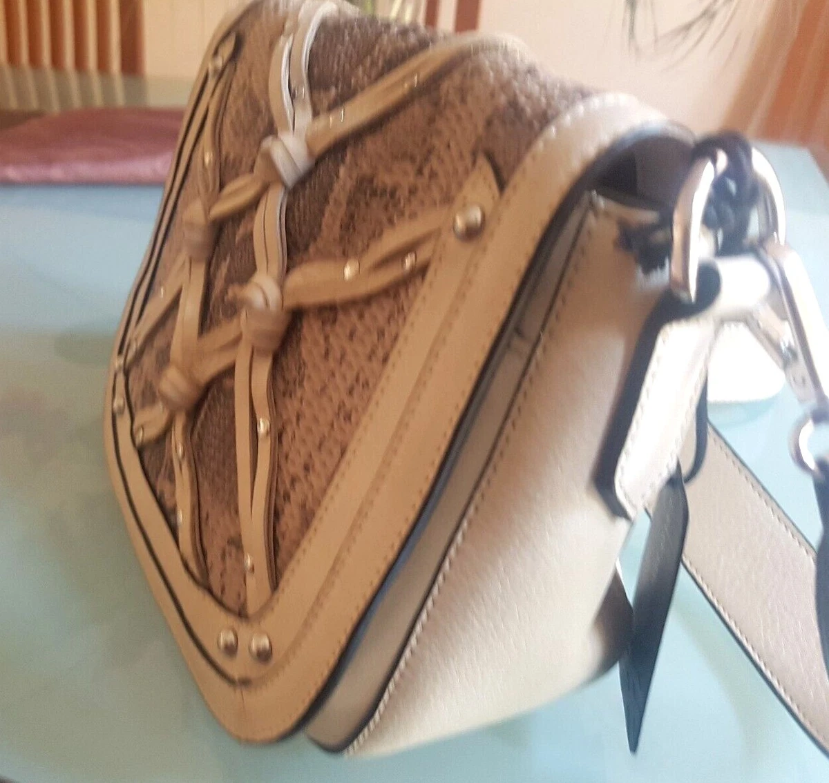 Joelle Hawken Pink Leather Convertible Shoulder Bag to Backpack Women\'s Purse Leather Joelle Hawken tote style bag | Mercari main image 4