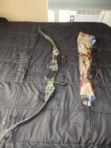 Details About Golden Eagle Predator Compound Bow 45 60 Draw Weight With Portable Cover Stand