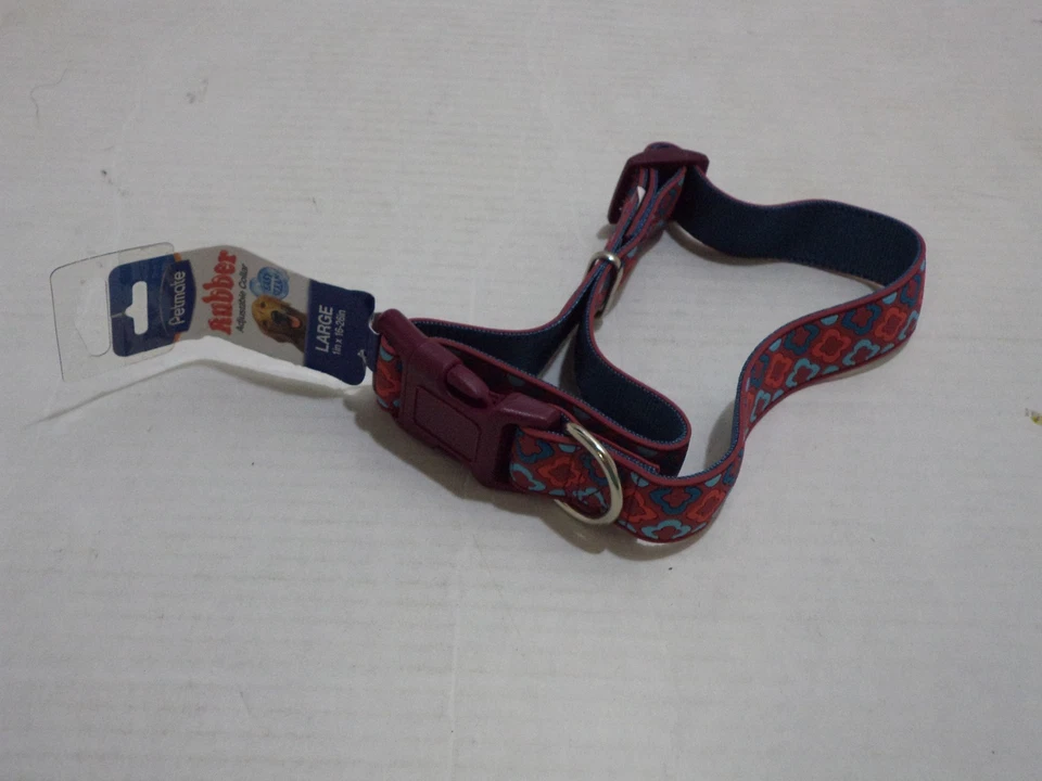 Collar de goma Aspen Pet Products Petmate, color verde azulado, 1 x 16-26 de Aspen Pet Foto 2 de 4