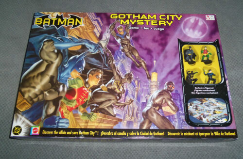 BATMAN GOTHAM CITY MYSTERY BOARD GAME COMPLETE GREAT CONDITION +  Instructions | eBay
