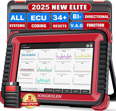 2025 KINGBOLEN K8 Elite Profi KFZ OBD2 Diagnosegerät ALLE System ECU Coding DE