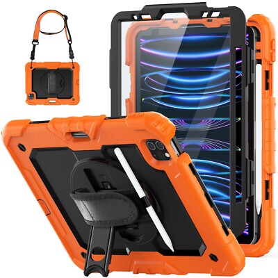 HXCASEAC Case for iPad Pro 11 Inch Case (2022/2021/2020/2018) Shockproof Desi...