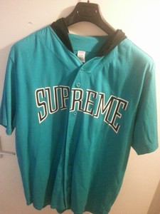 hooded baseball jersey
