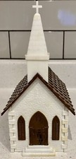 1950's BACHMANN Plasticville TOY CHURCH KIT w Box EXCELLENT Condition