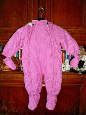 Baby,Kleinkind-Overall '' Folk Flowers '' mit Handschuhen (UVP:24,98 )  Gr.62/68