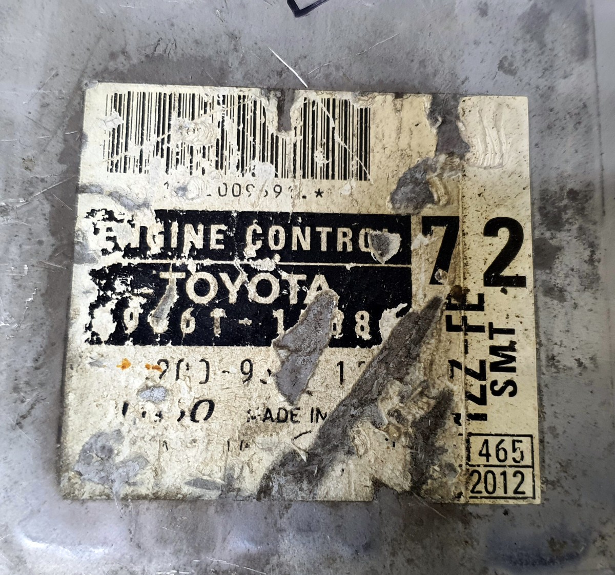 eri 1BOX Toyota 89661-17680 1ZZ Ecu Ecm oem jad used | eBay