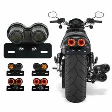 For Honda Rebel 250 500 Motorcycle 40- LED Brake Turn Signal Running Tail Light