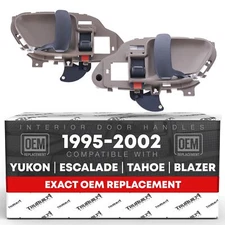 Interior Door Handle, Left & Right for Chevrolet GMC C&K 1500, 2500, 3500 - F...